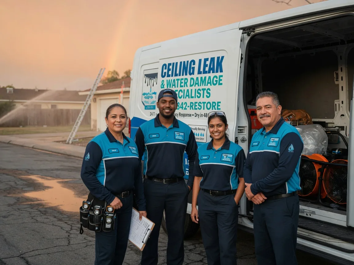 Ceiling Leak Cleanup company in Rocksprings, TX