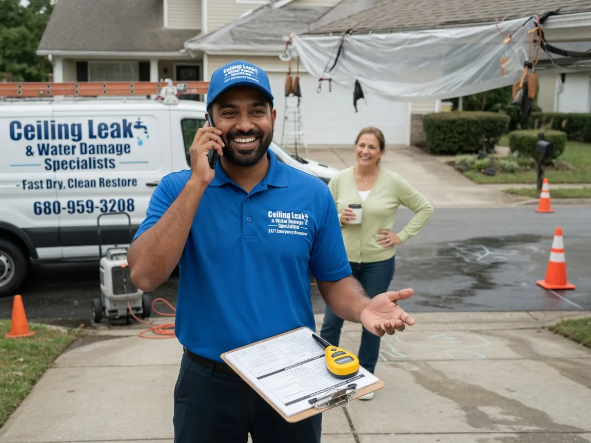 Ceiling Leak Cleanup Rocksprings, TX FAQs
